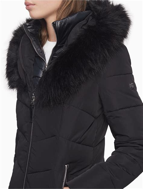 On sale for 277. . Calvin klein fur jacket